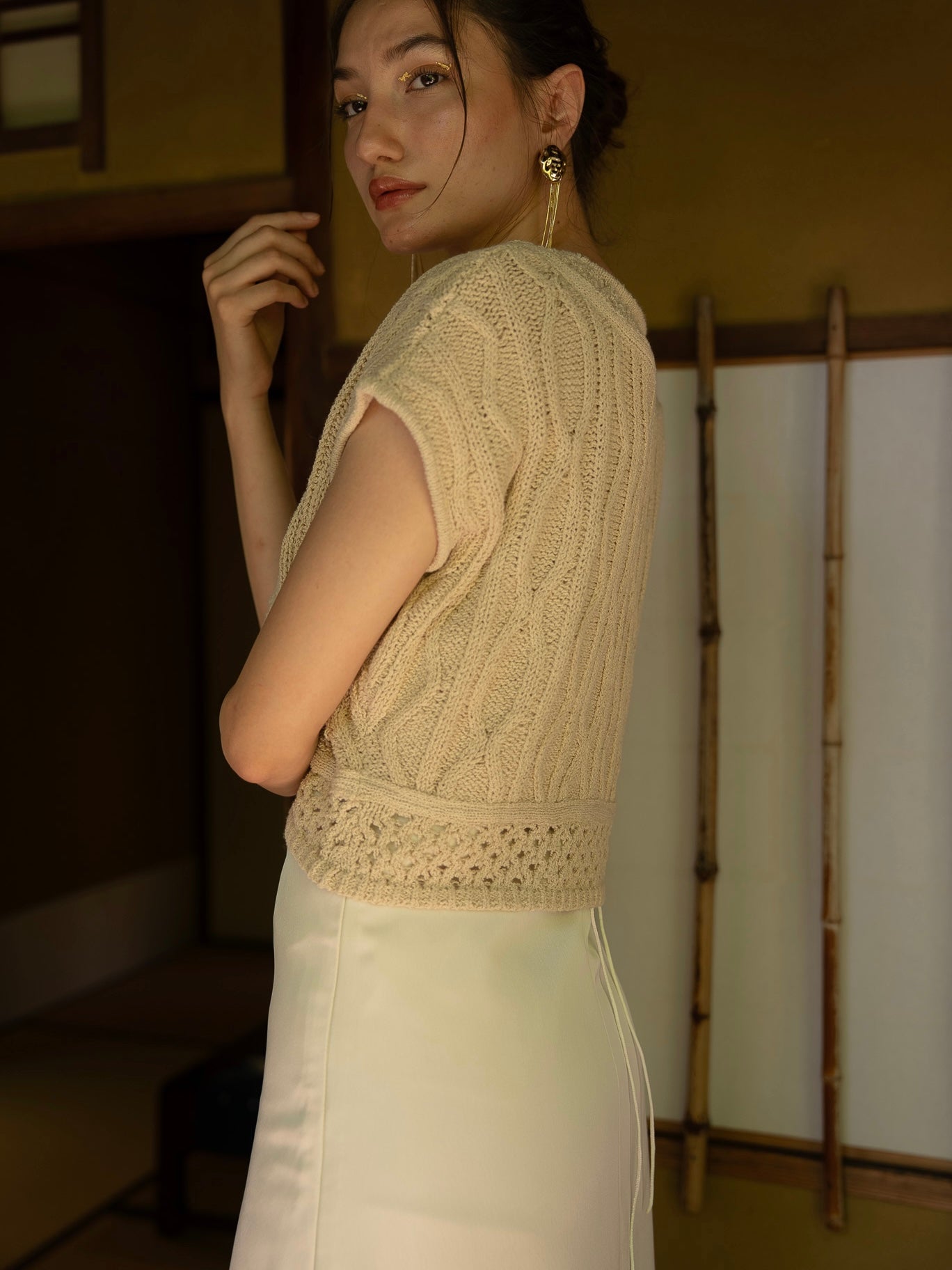 Rattan Knit Cardigan