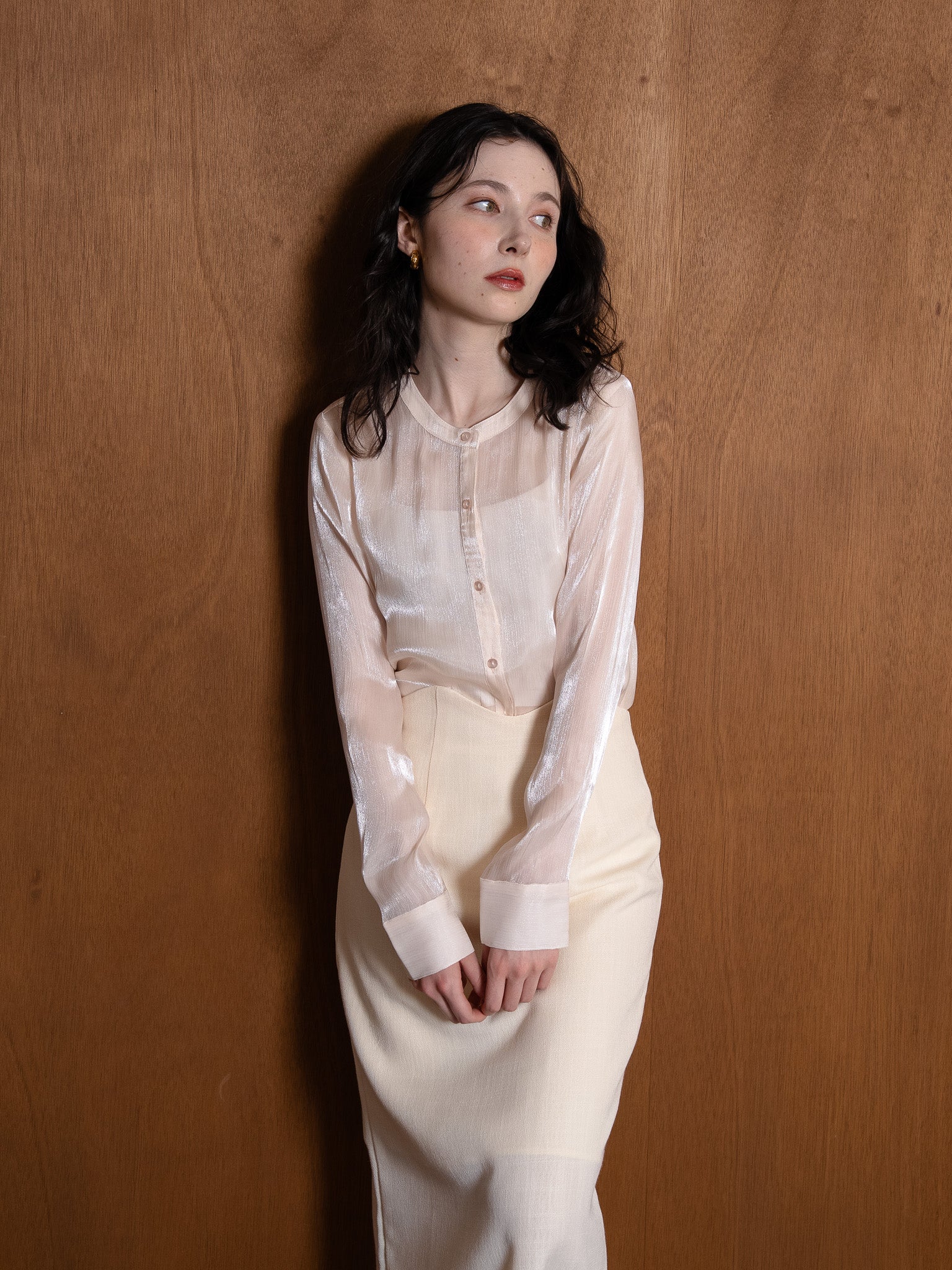 wave glow blouse