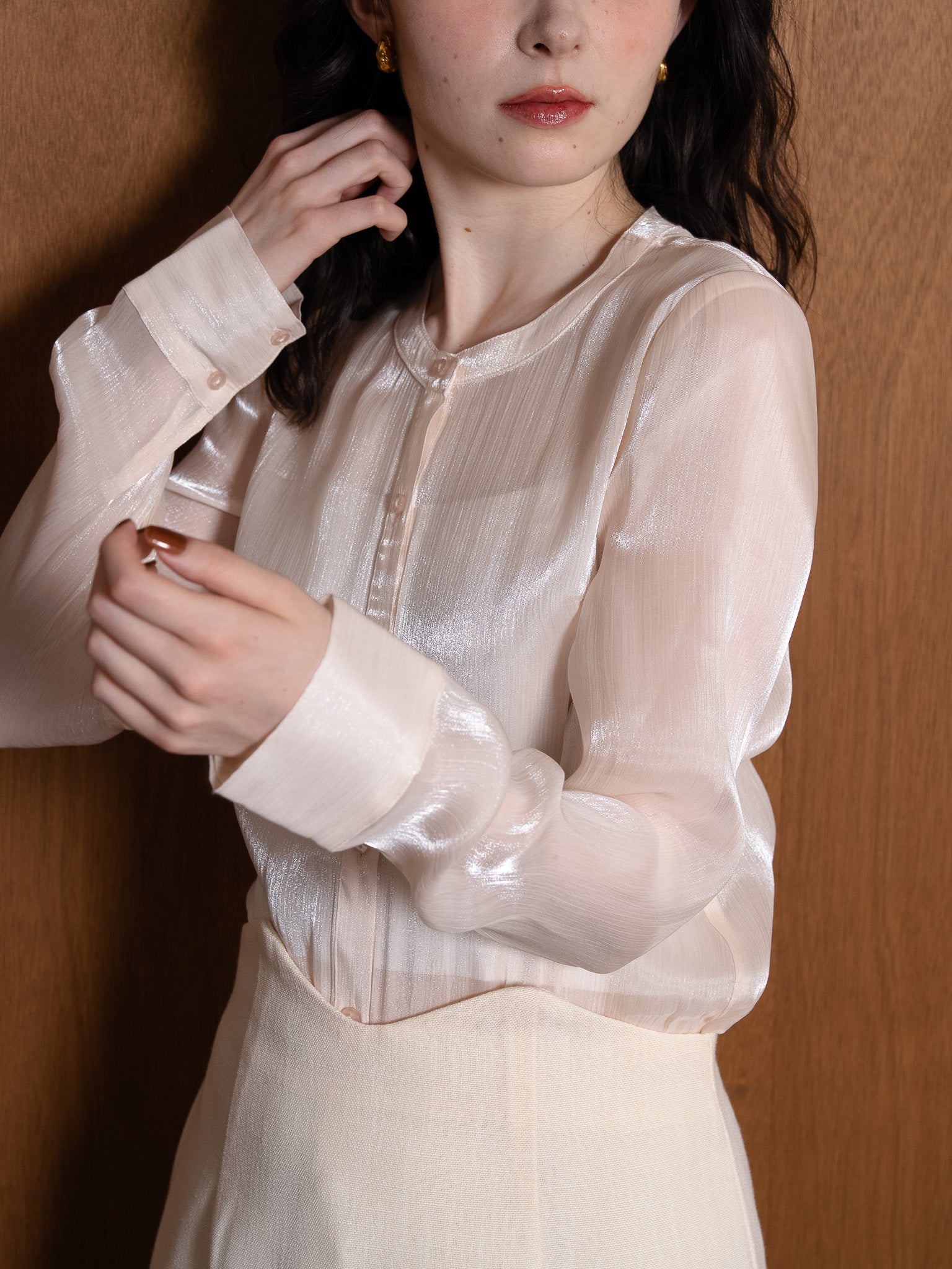 wave glow blouse