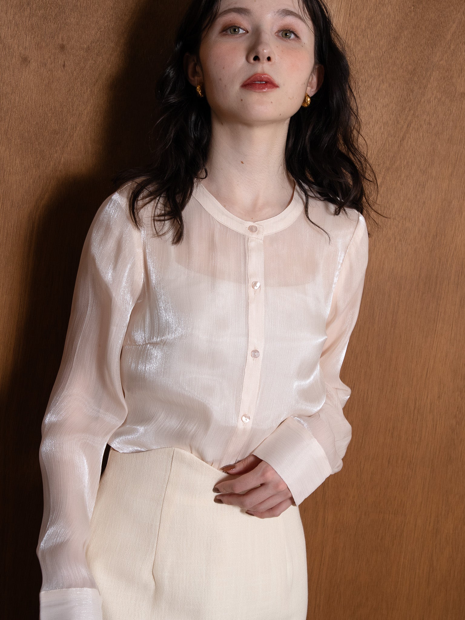 wave glow blouse