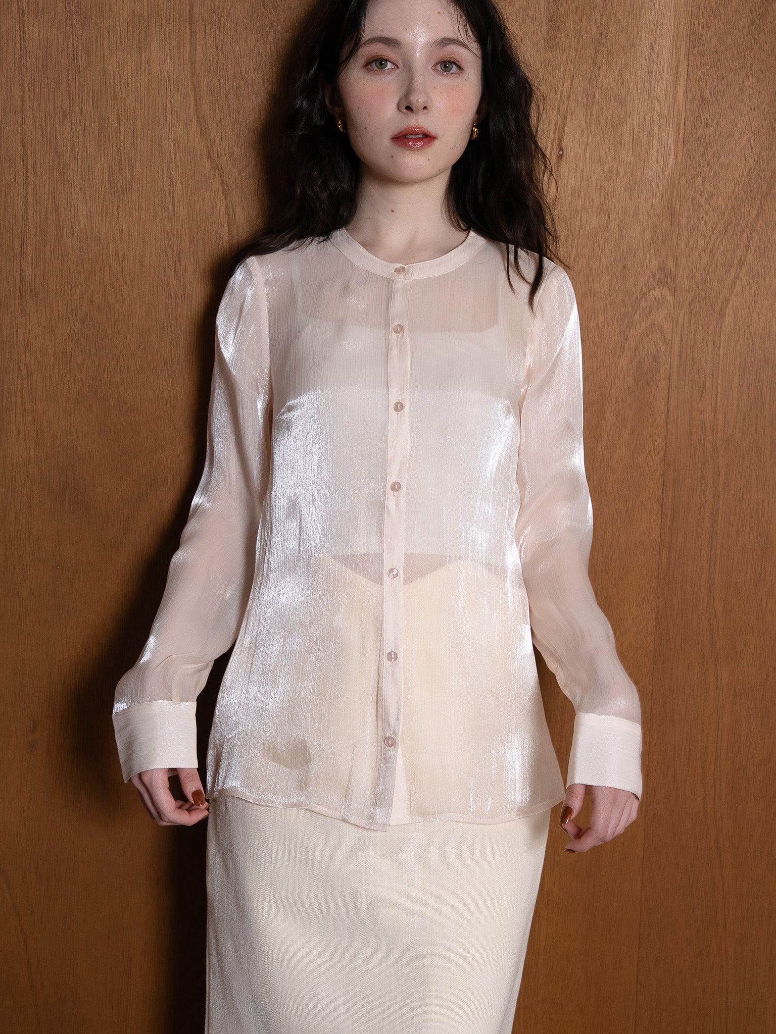 wave glow blouse