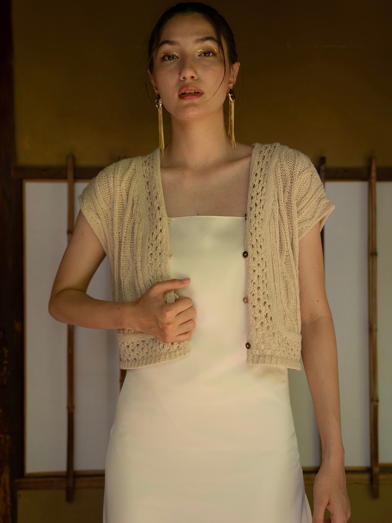 Rattan Knit Cardigan
