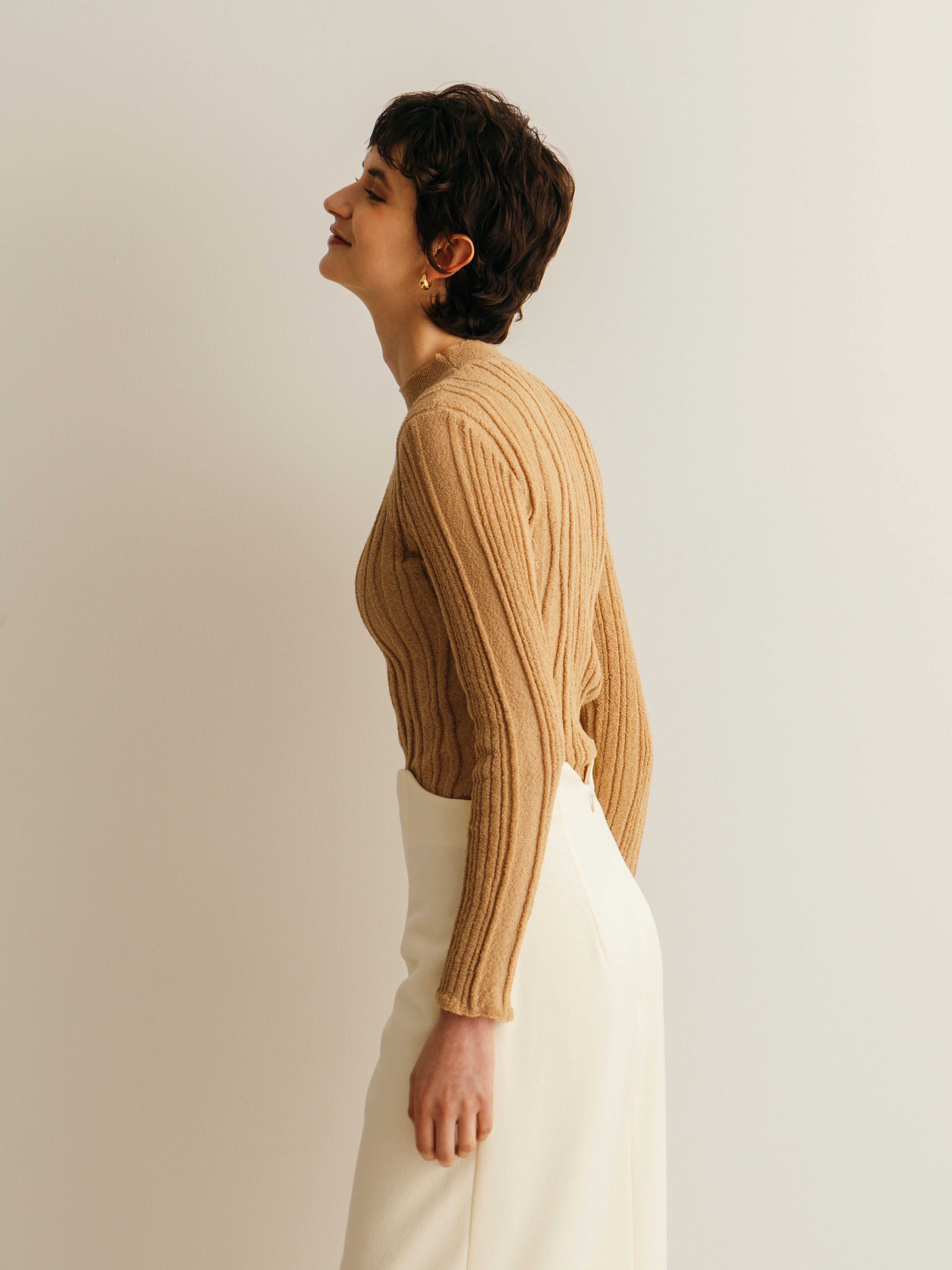 Nuance Knit High Neck
