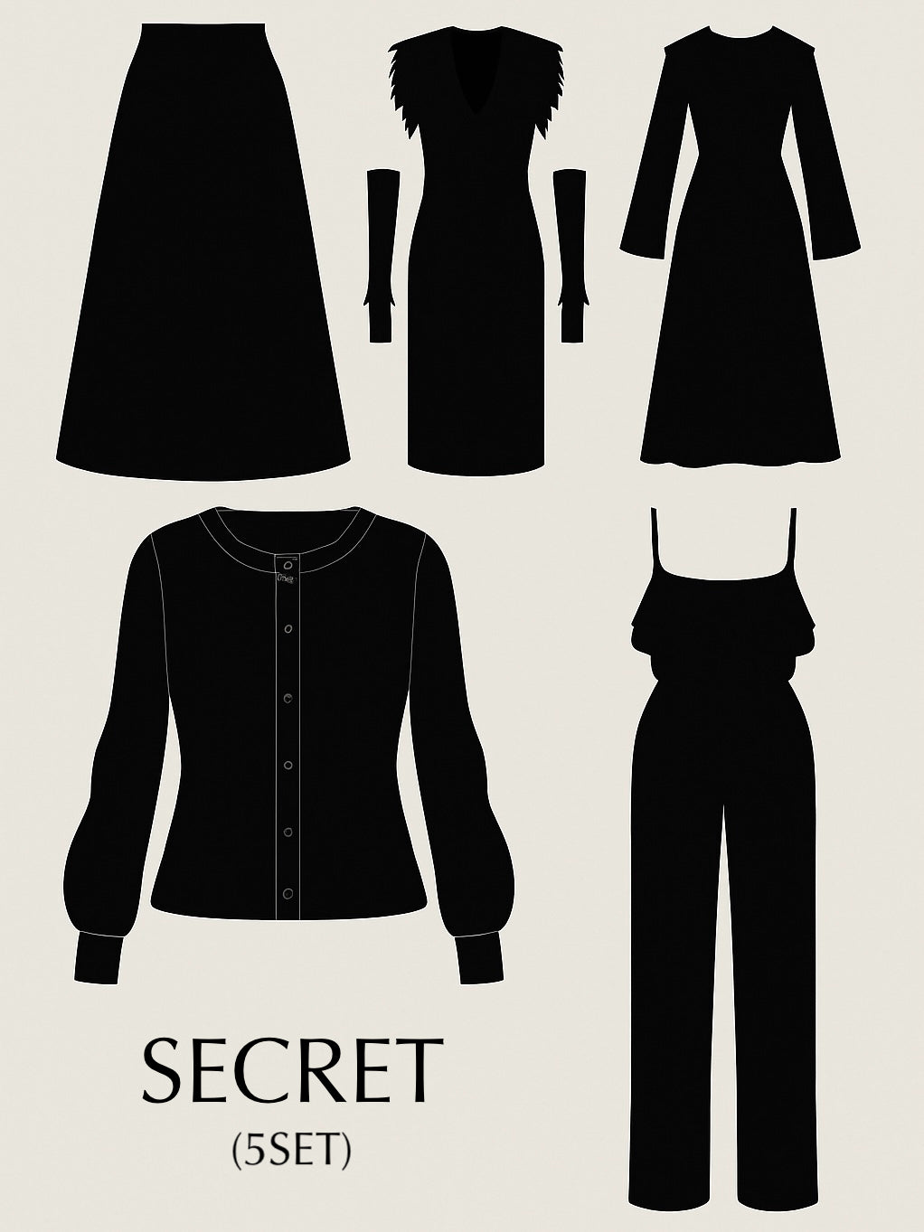 【SECRET】 5点SET