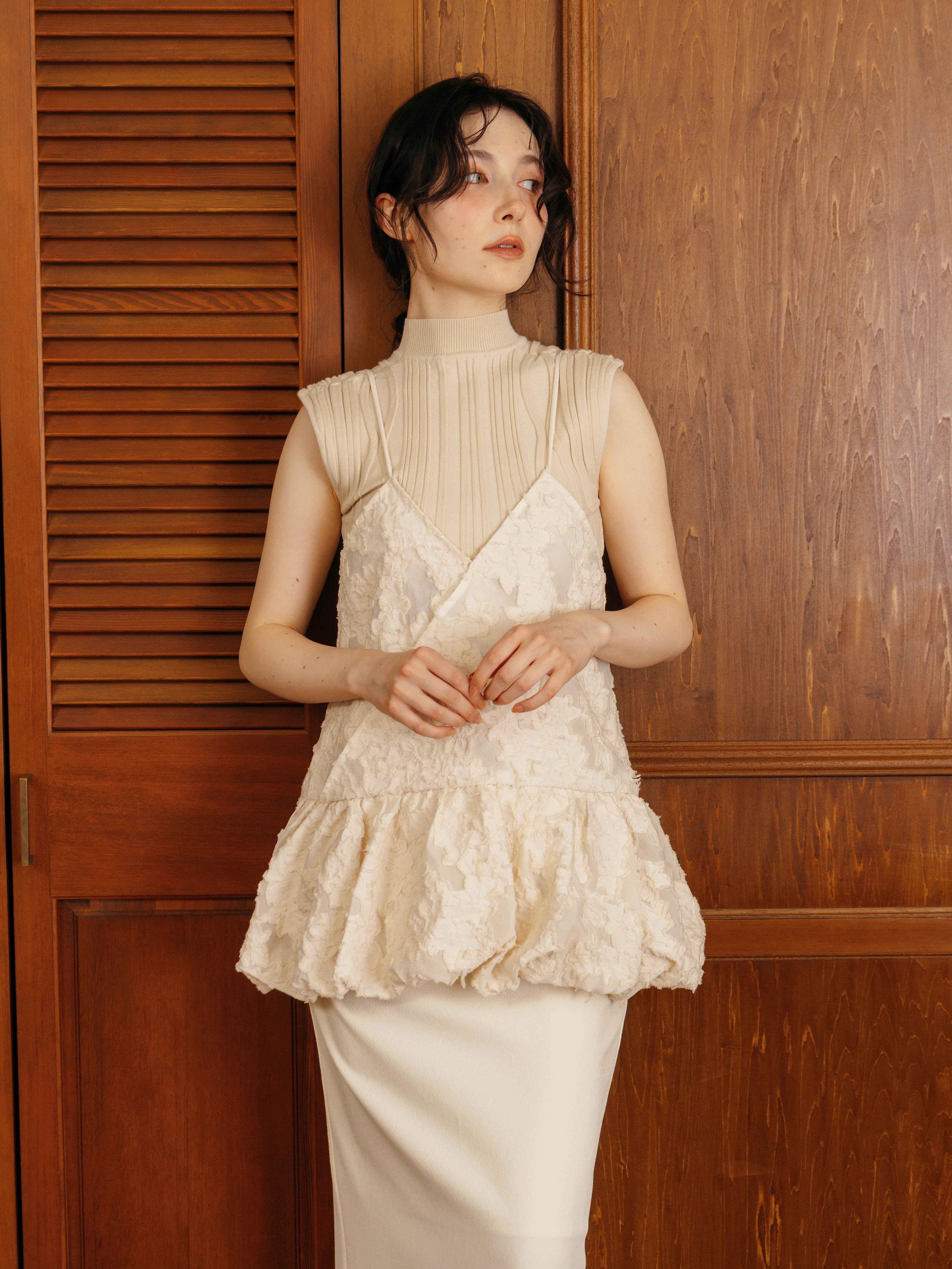 Flower Balloon Cami Top