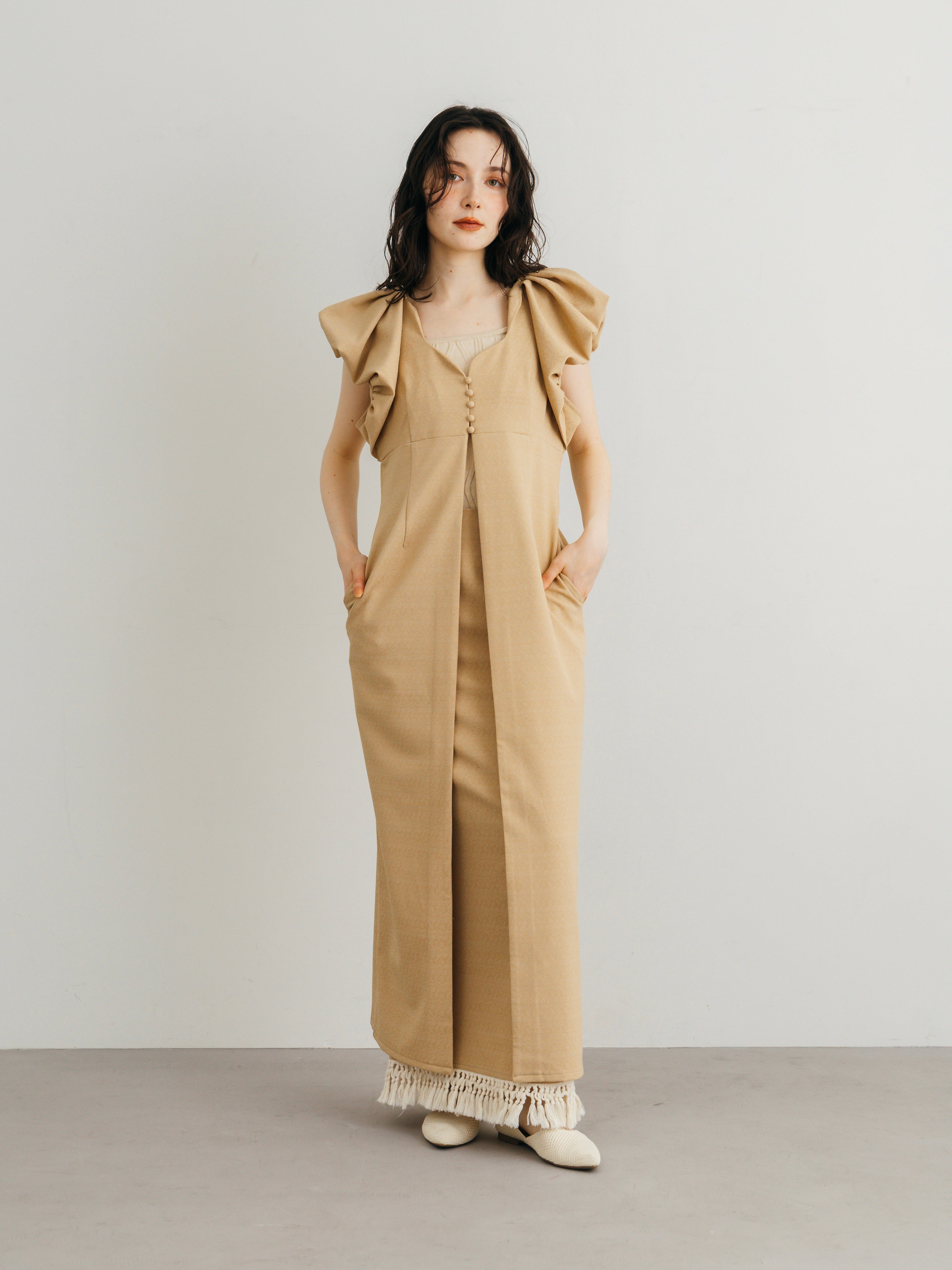 Petal Sleeve Gilet