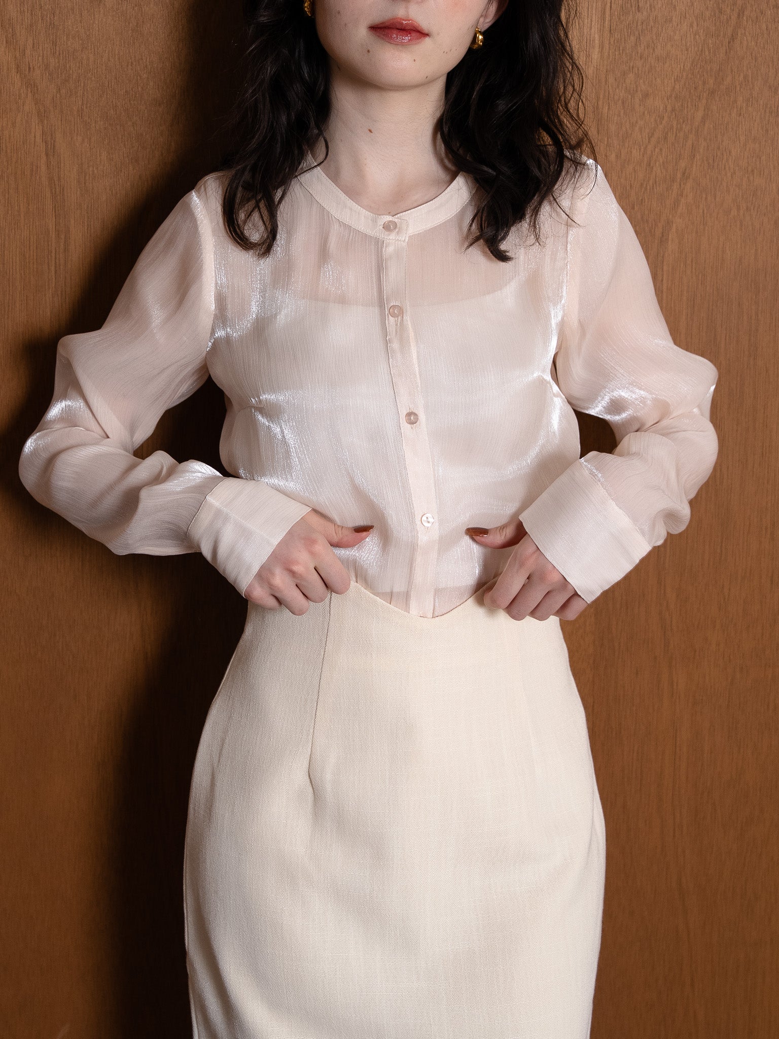 wave glow blouse