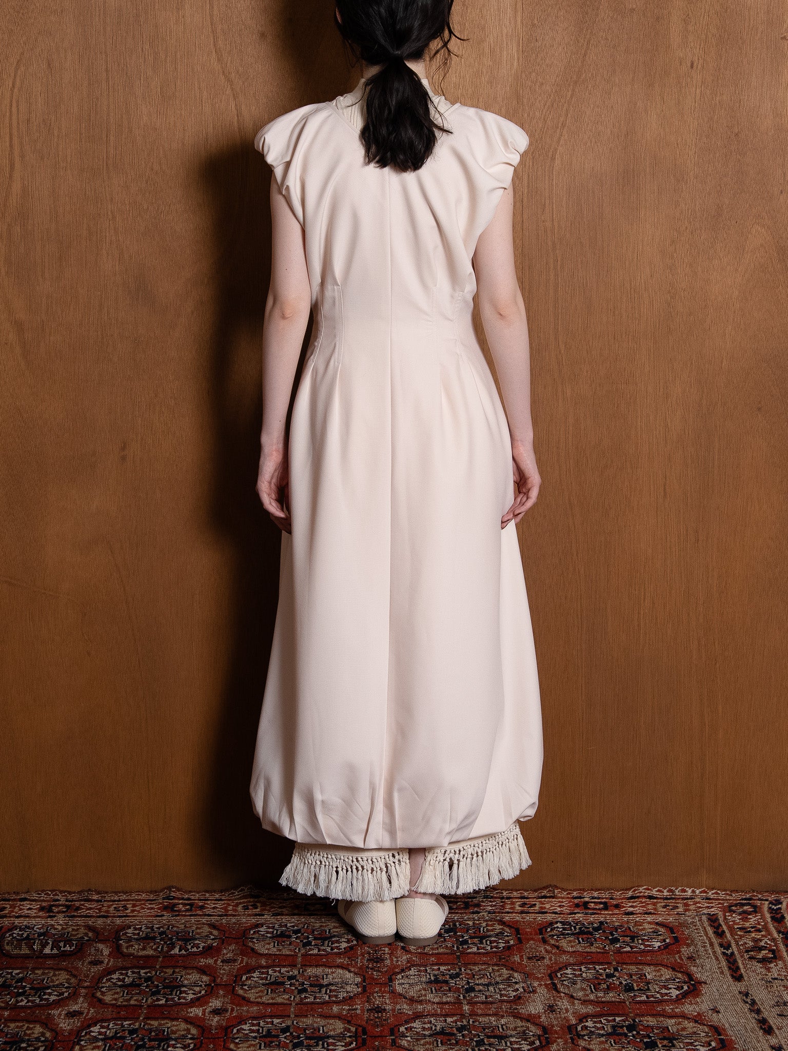 balloon loop gilet / beige