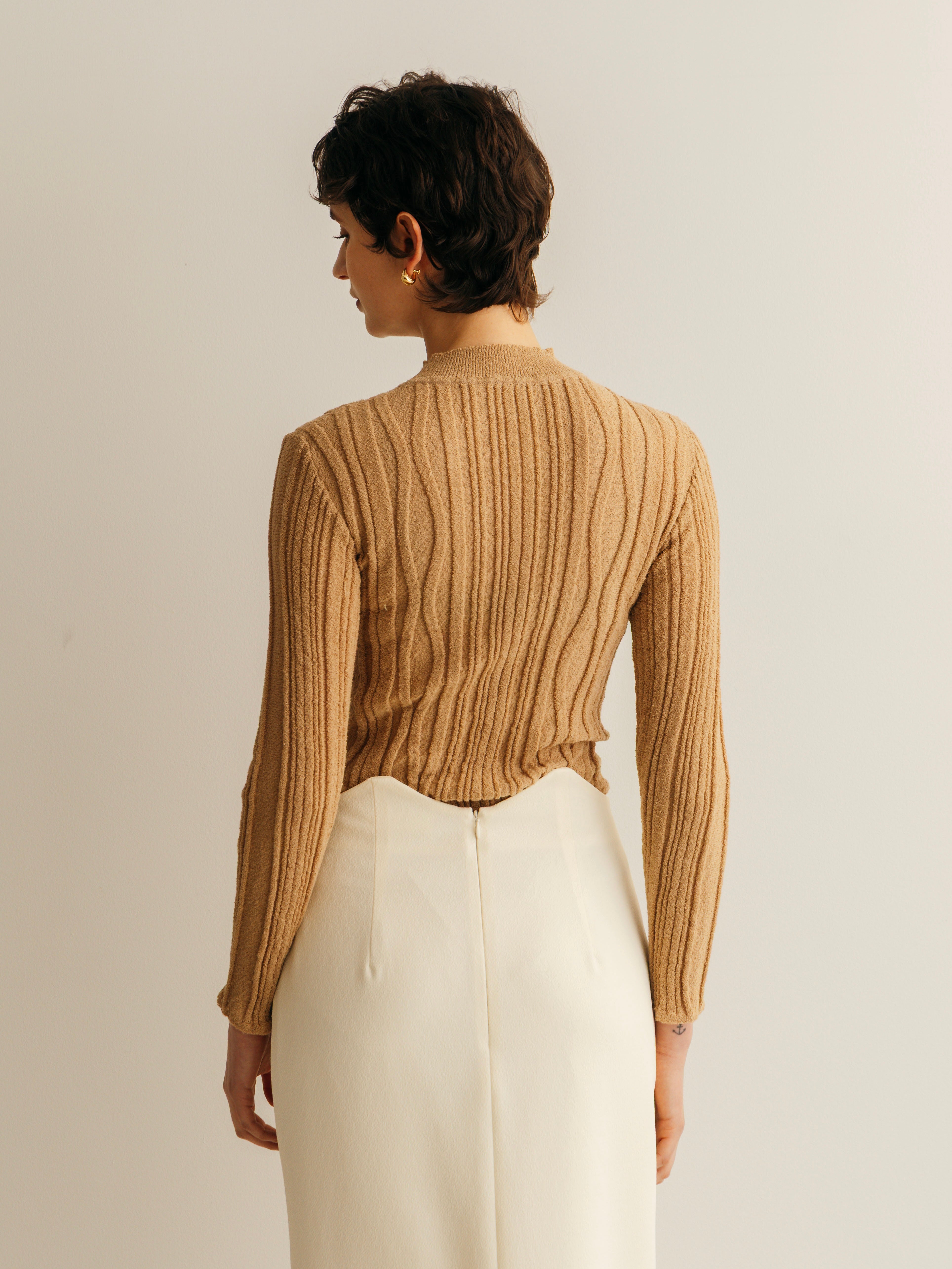 Nuance Knit High Neck