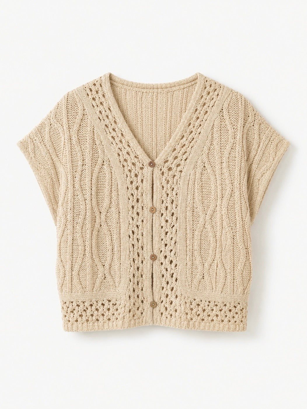 Rattan Knit Cardigan