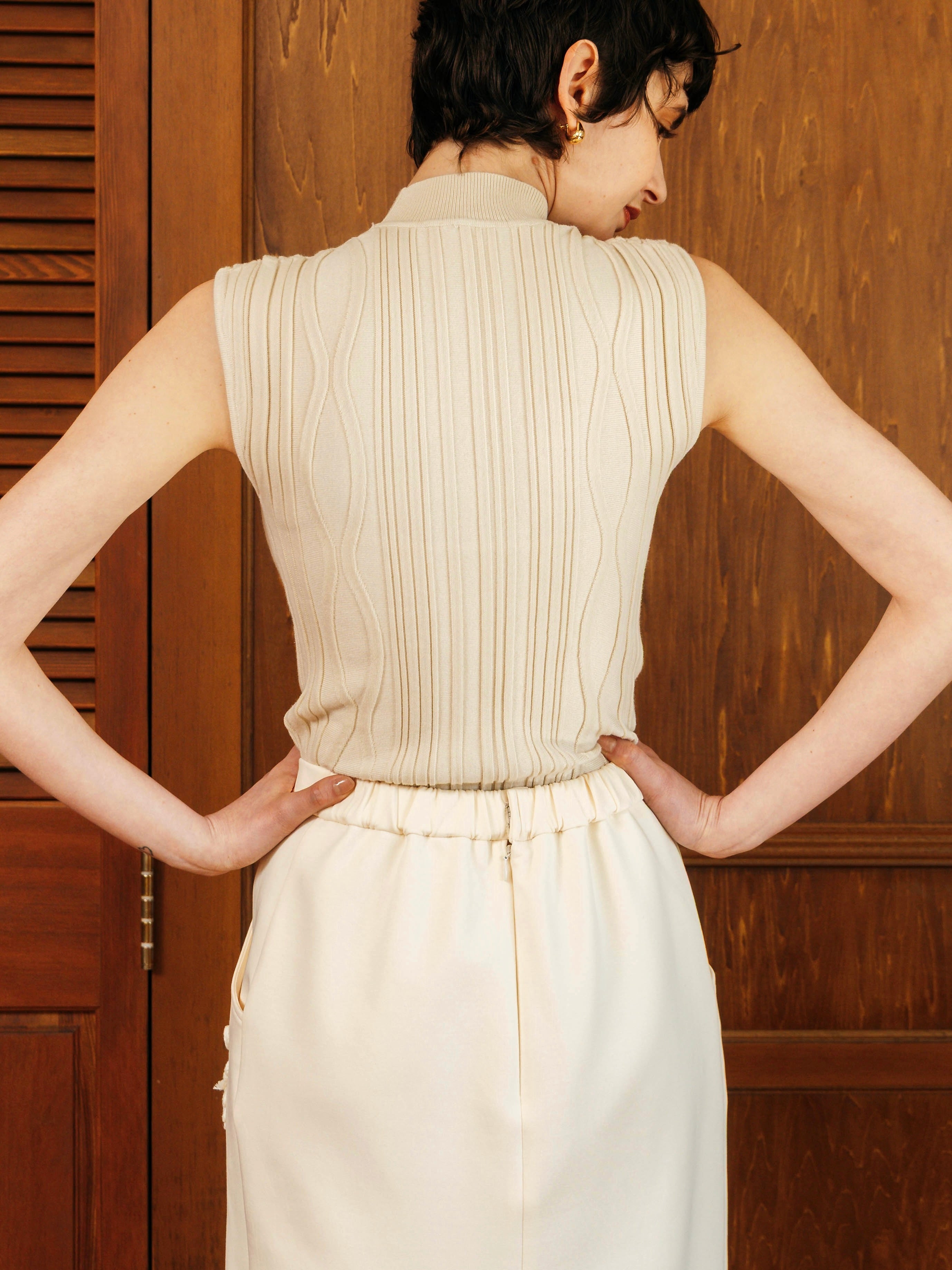 Nuance Knit Tank-Top