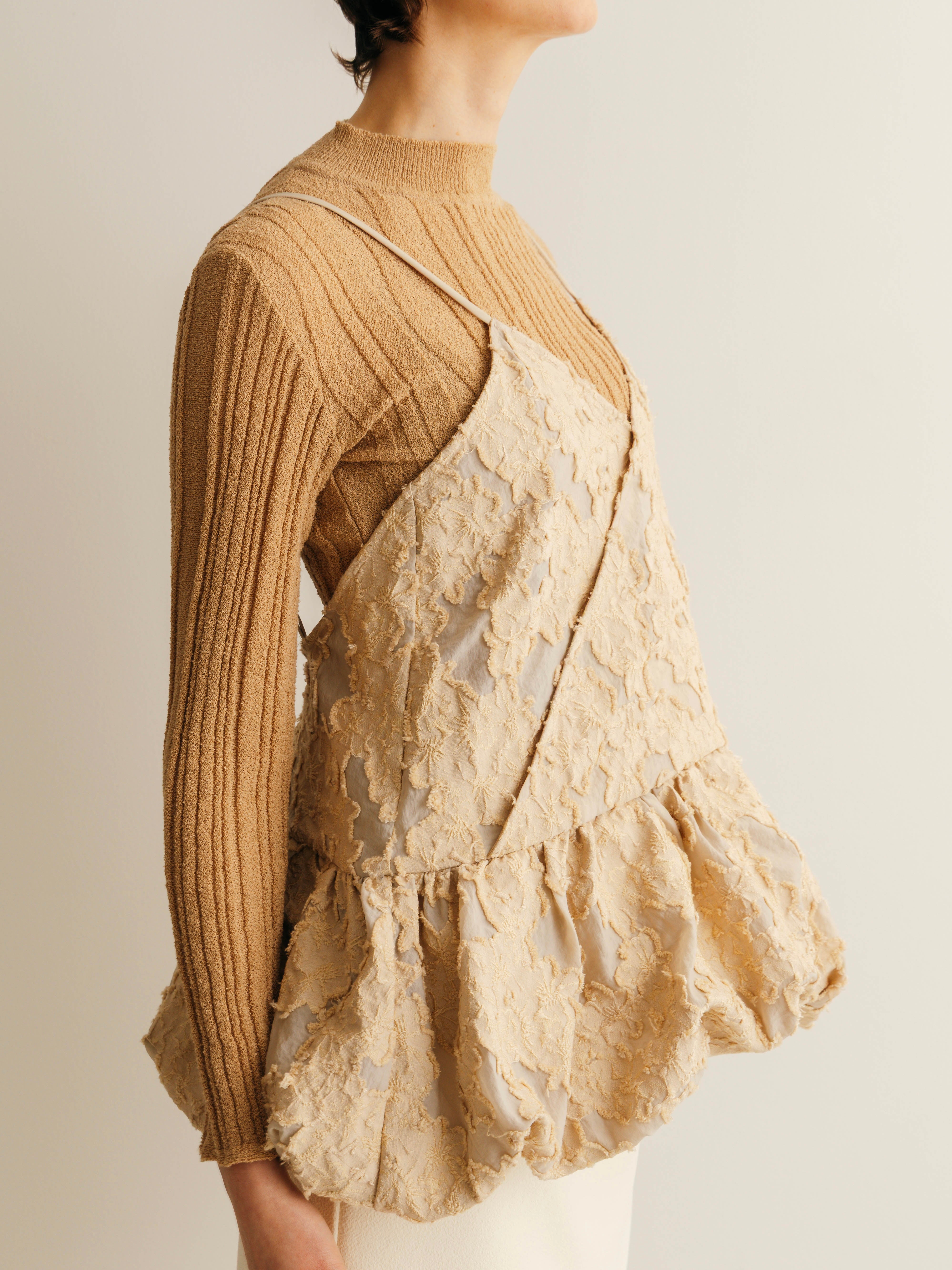 Flower Balloon Cami Top