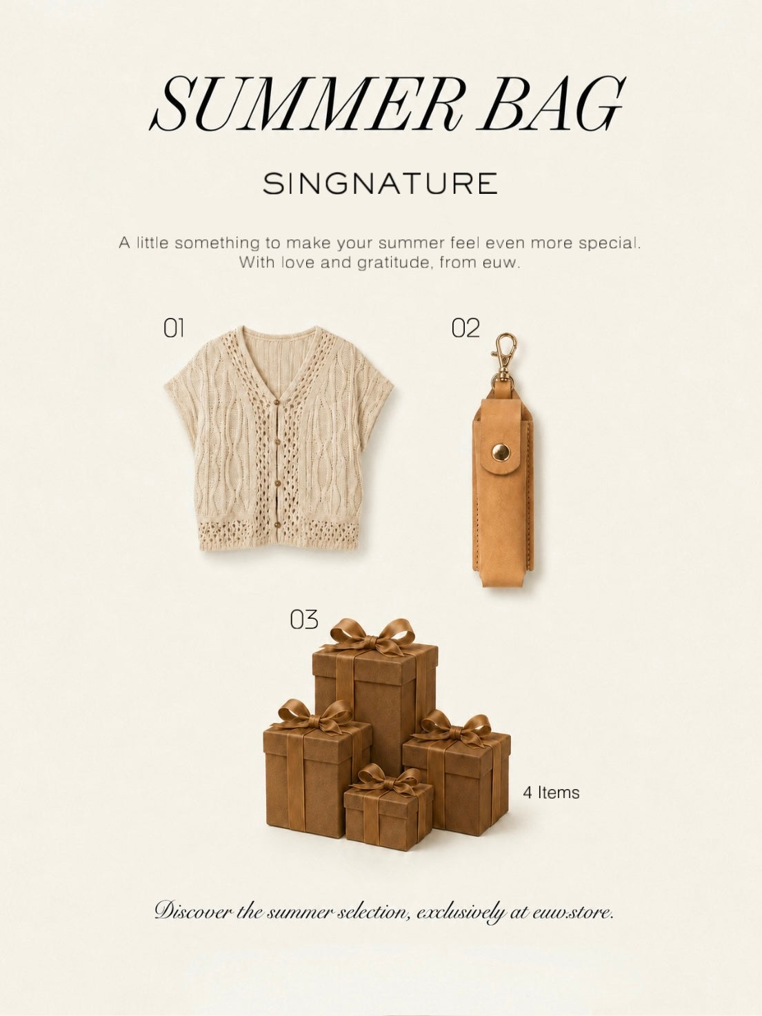 SUMMER BAG [SIGNATURE] SIZE1