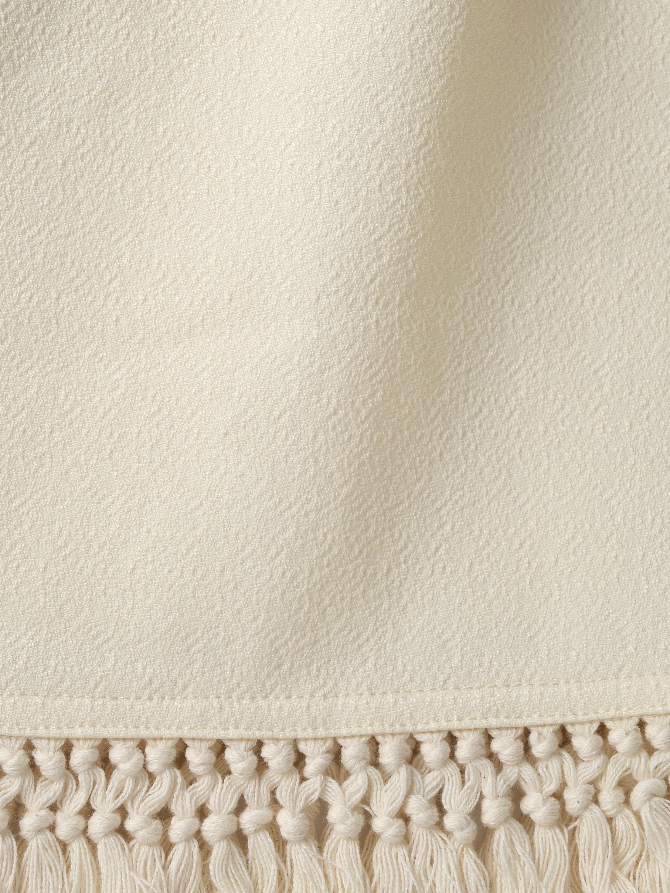 Fringe High Waist Skirt