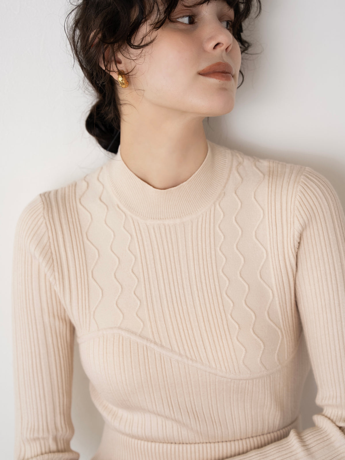 nuance wave knit