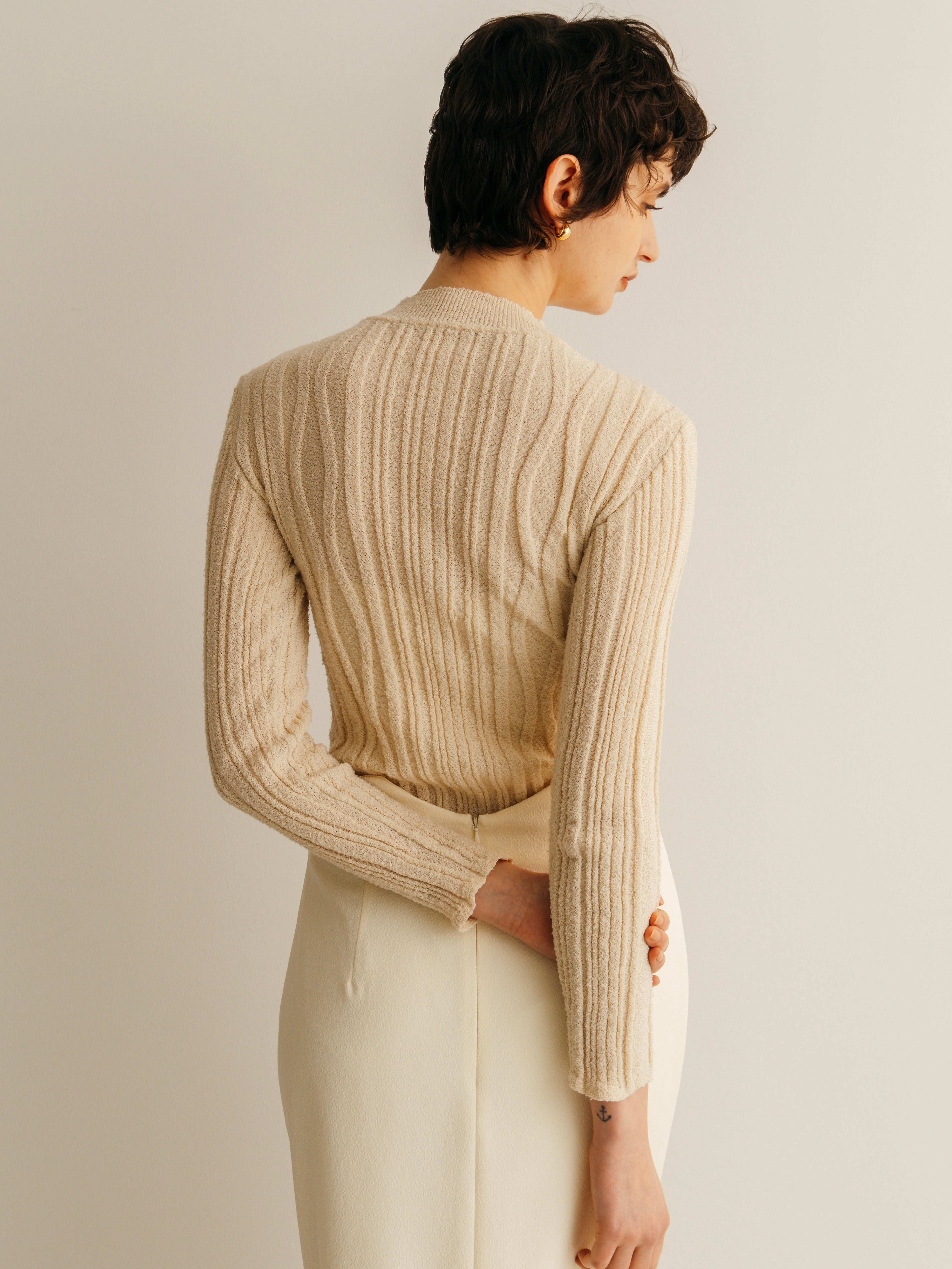 Nuance Knit High Neck